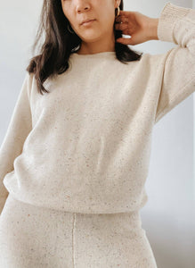 women's sprinkle knit sweater
